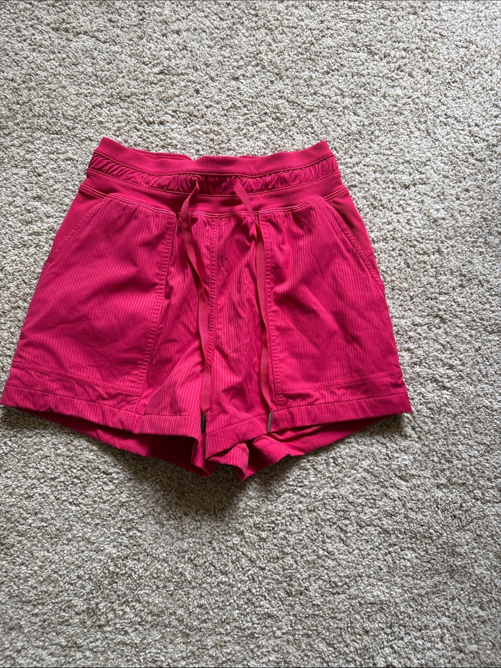 Lululemon Women’s Pink Drawstring Casual Shorts